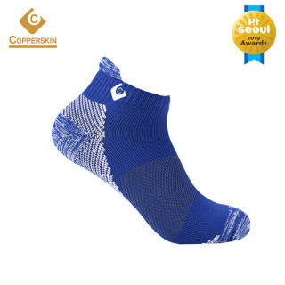 남성 골프양말 스니커즈 하이백 양말-BLUE