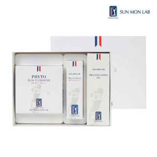 [레시피 PGA TOUR] 선몬랩 프로 UV밤 + 선쿠션 17g + 쿨 다운 겔 50ml