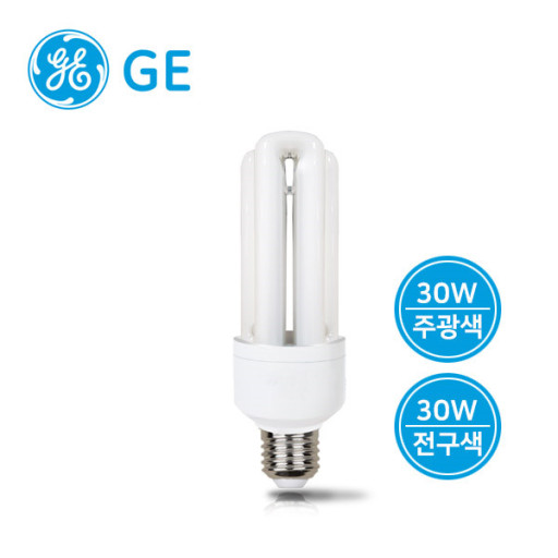 [루미트론] GE 컴팩트 형광 램프 30W 주광색HYG/4U30W,