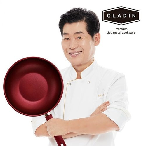 [이연복 셰프] 클래딘 유로샤인 3PLY 후라이팬(28CM웍팬)