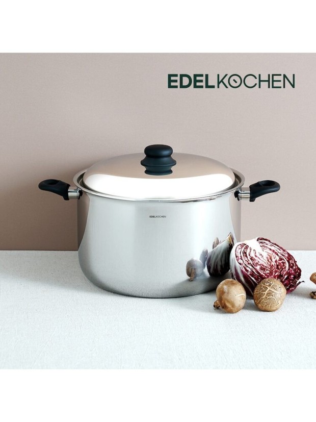[Edelkochen] 에델코첸 통3중 곰곰 곰솥냄비 30cm (사틴)