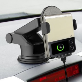 [엑스트라] 카프리 CF-1500 듀얼코일 차량용 거치식 고속무선충전기