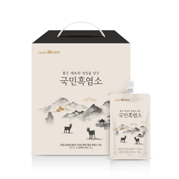 [천호엔케어] 국민흑염소 70mL x 28개입