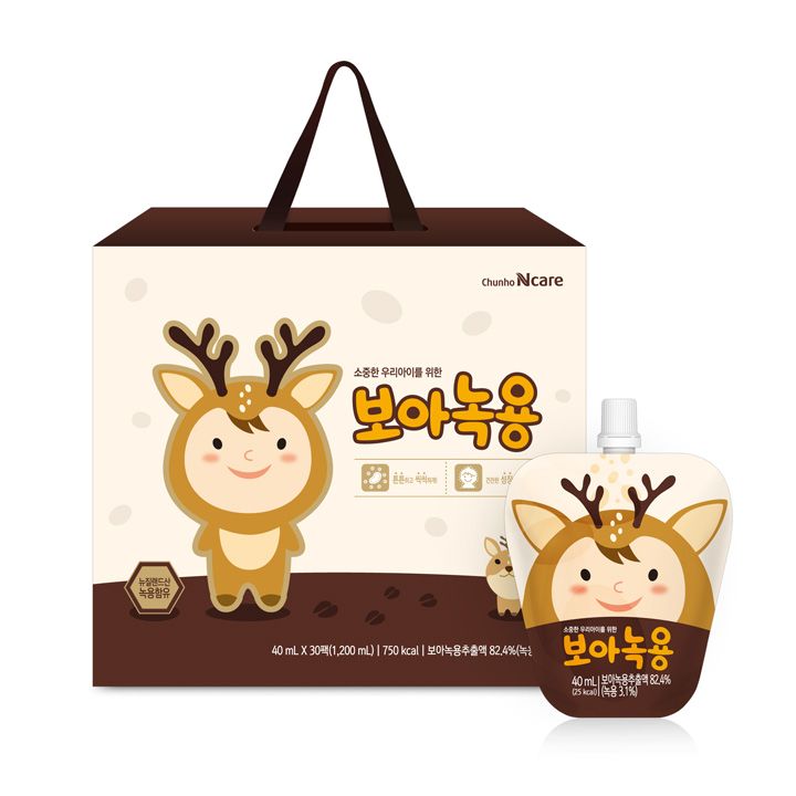 [천호엔케어] (신)보아녹용 40mL*30팩